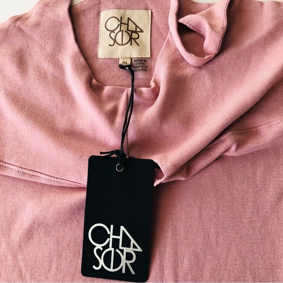 Chaser Baby Rib Spaghetti Back Tank Size Medium NWT - Picture 12 of 13